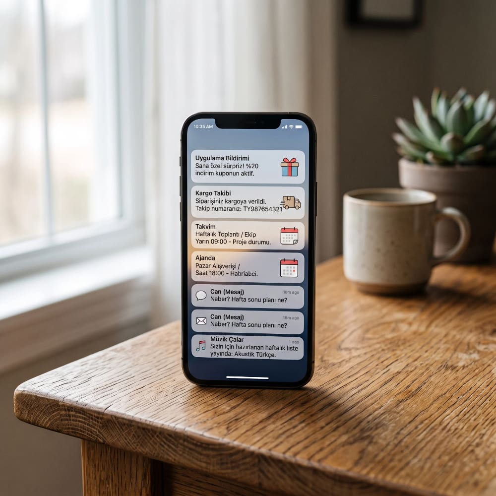 Telefonda otomatik SMS bildirimleri: kampanya, kargo ve hatırlatma mesajları